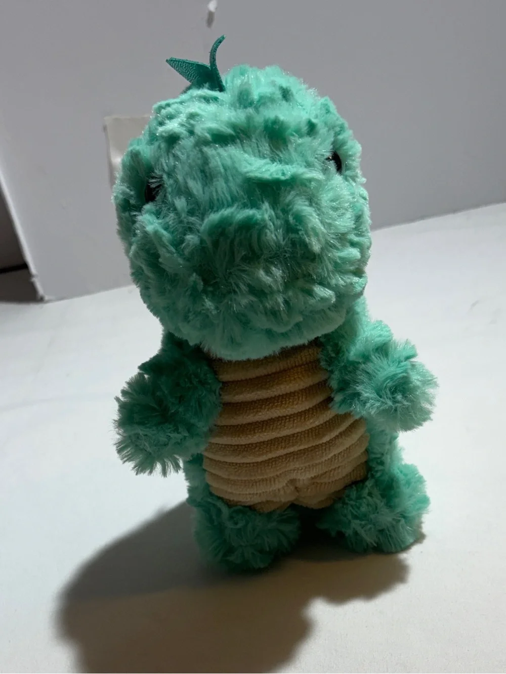 Kellytoy Plush Green Dino Plush Toy - Soft Cuddly Companion